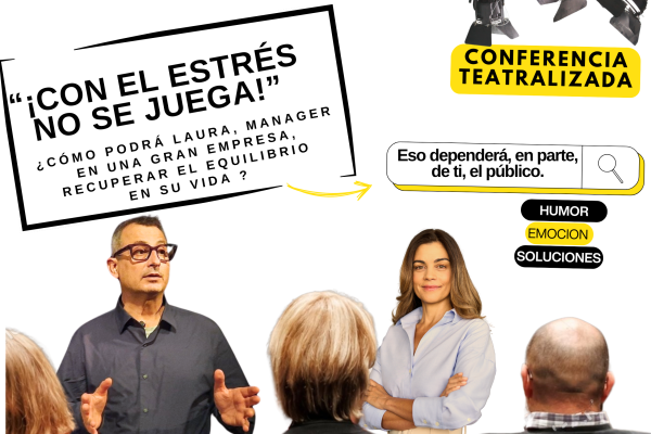 Cartel Con el estrés no se juega